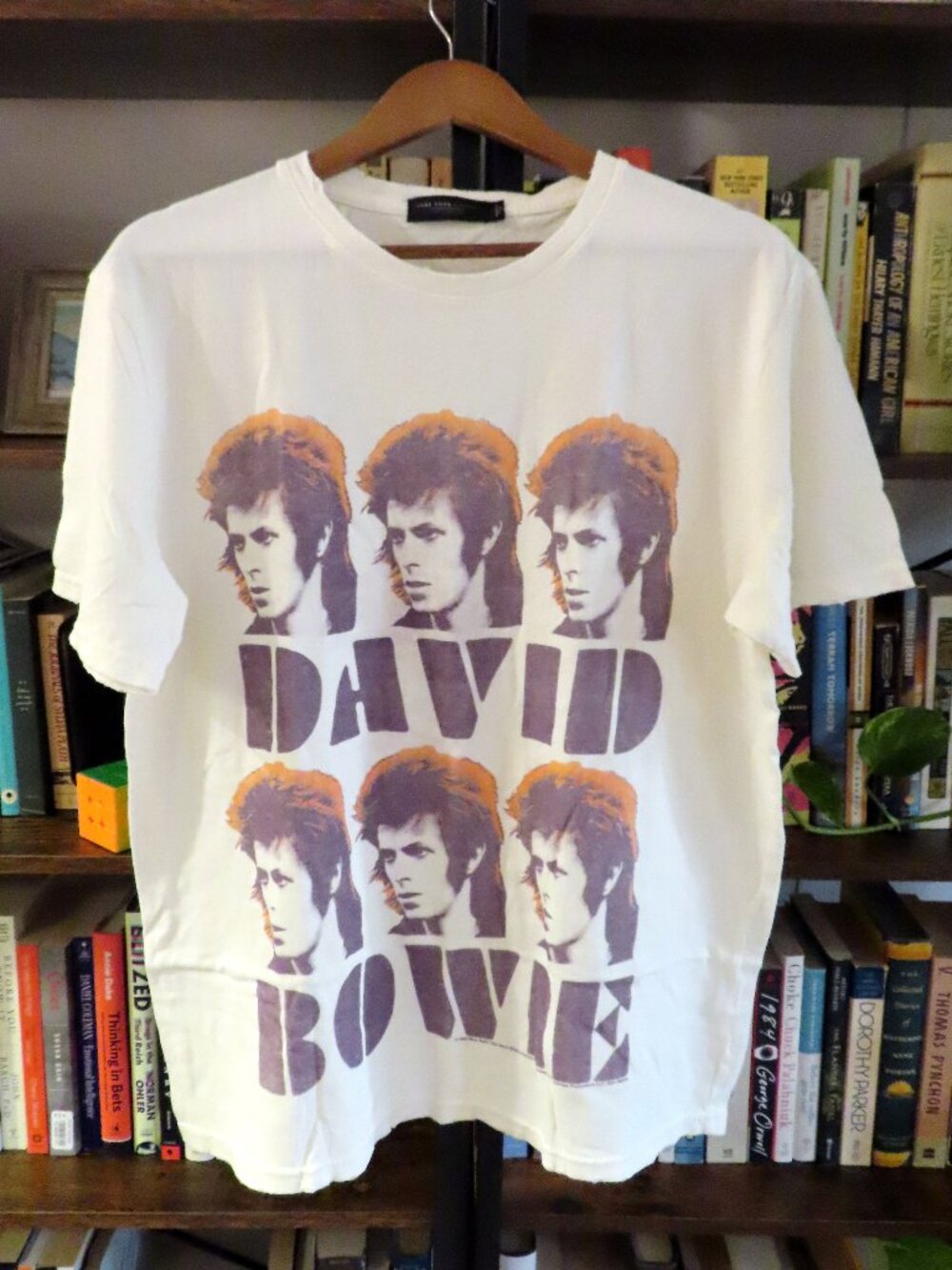 NWT Junk Food Clothing David Bowie Faces graphic band Tshirt Large